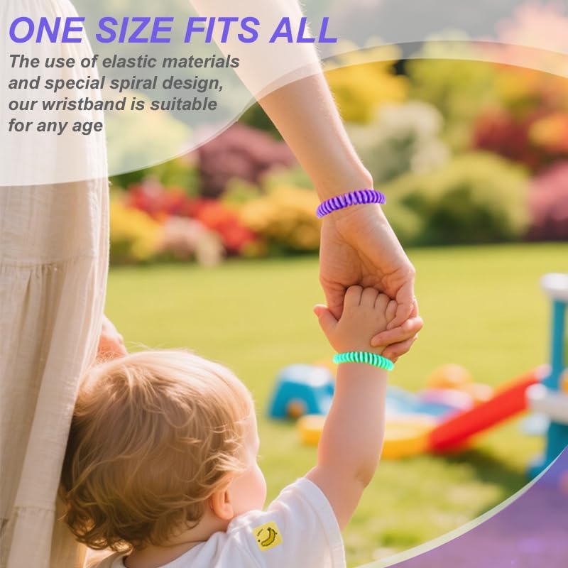 BuggyBands 36 Pack Mosquito Repellent Bracelets, Individually Wrapped DEET-Free Insect & Bug Repellent Wrist Bands with 60 Pack Mosquito Patches for Kids & Adults Outdoor Camping Fishing Traveling - Image 5